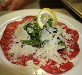 Carpaccio di struzzo