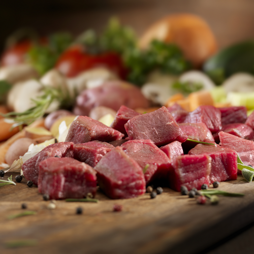 spezzatino crudo di struzzo | carnedistruzzo.it